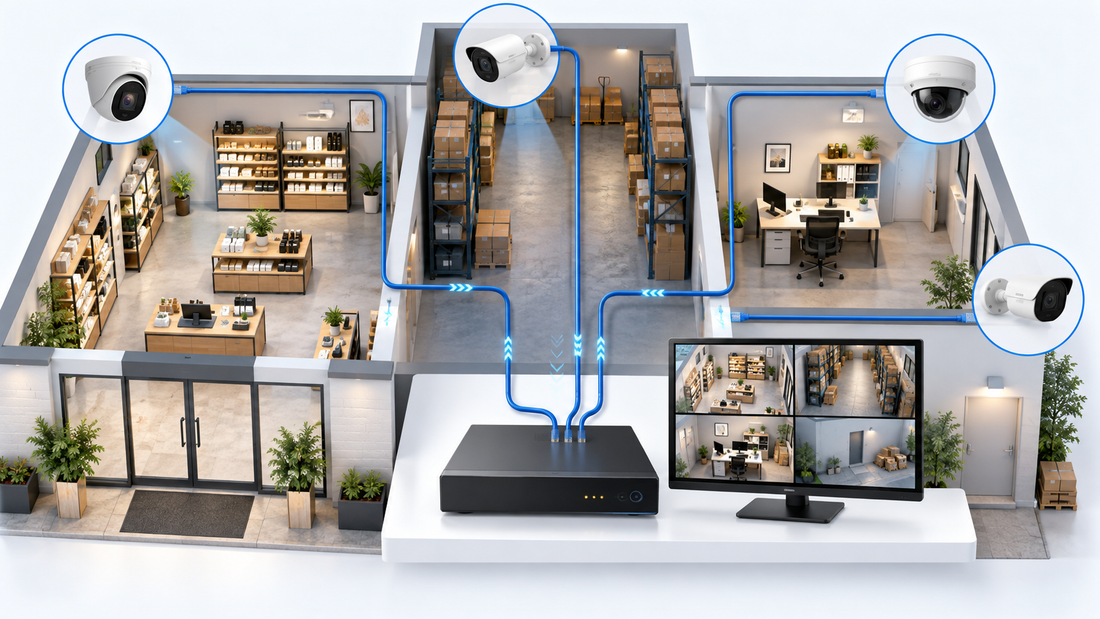 How to Choose a PoE Security Camera System for Your Business