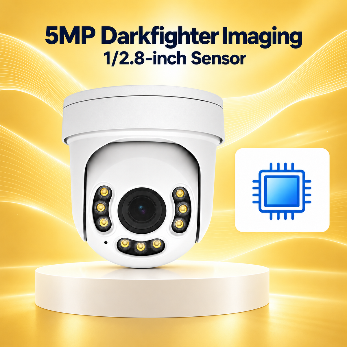 YG-MG19AR-500-4X 5MP 4X Optical Zoom IP PTZ Camera