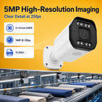 Five-megapixel high-resolution imaging comparison for day and night monitoring