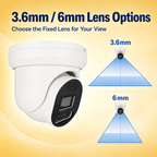 YGH-400B2I-12 4MP Full-Color IP Dome Camera