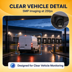 5MP 4-Channel PoE IP Camera System with Two-Way Audio