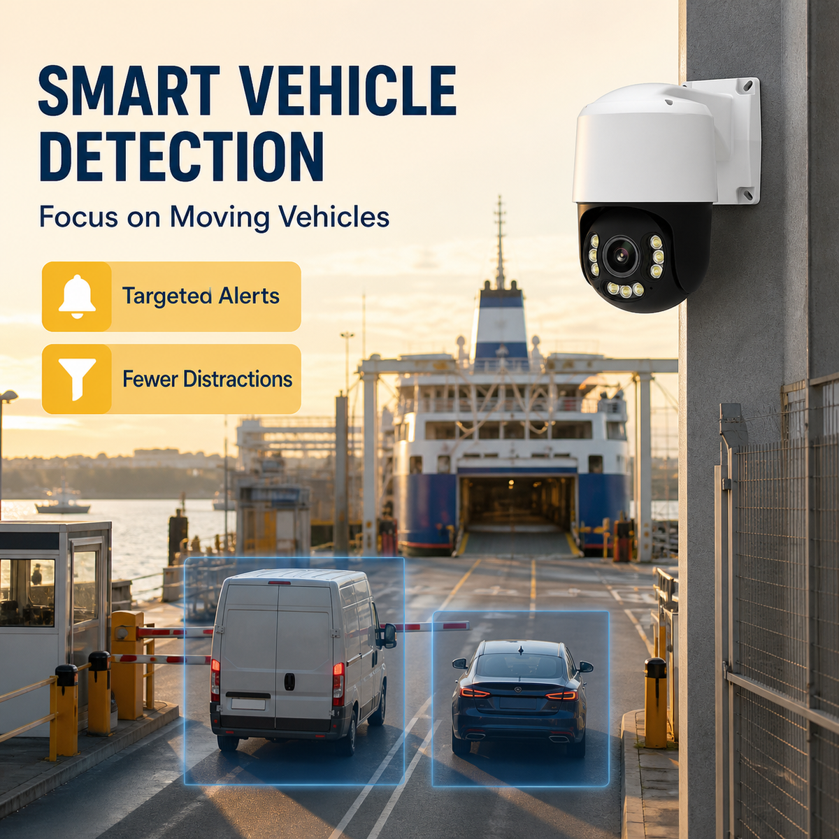 5MP 4X Optical Zoom Metal IP PTZ Camera