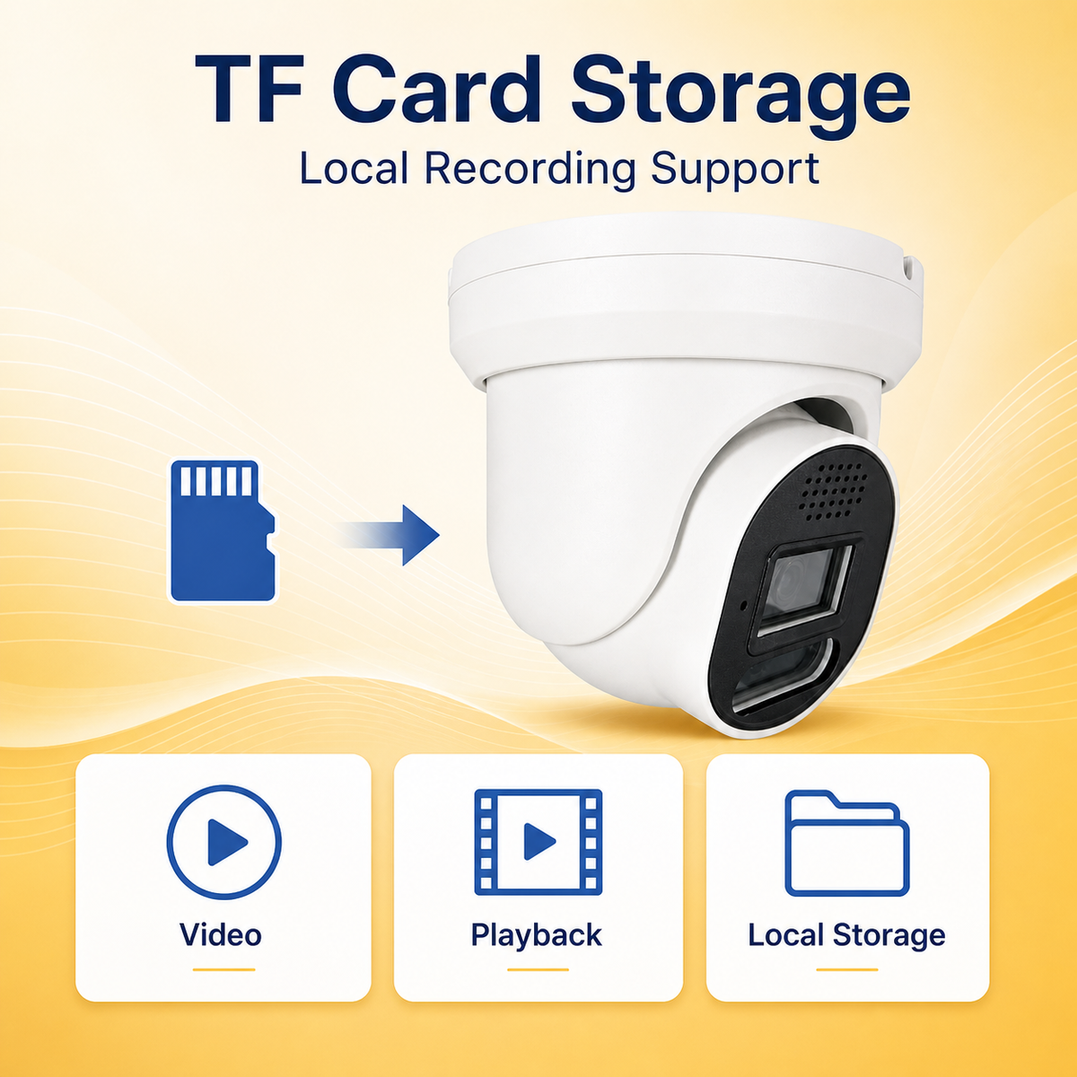 YGH-400B2I-12 4MP Full-Color IP Dome Camera