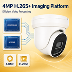 YGH-400B2I-12 4MP Full-Color IP Dome Camera