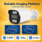 YGH-TST08CIFNP-4MP-8CH 4MP 8-Channel Wired IP Camera System