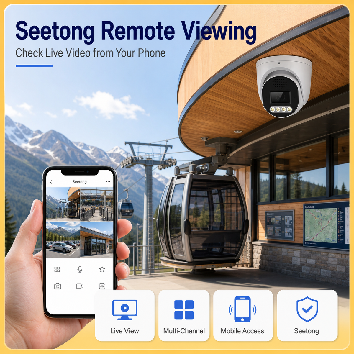 8MP 16CH IP Camera System with Full-Color Night Vision