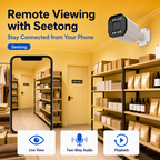 Seetong mobile remote viewing for live camera monitoring anywhere