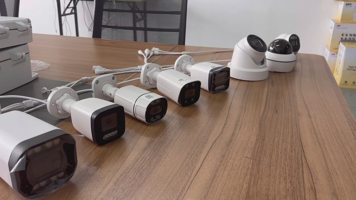 4MP Dual-Camera IP Bullet Camera with 60m Daylike Color Night Vision